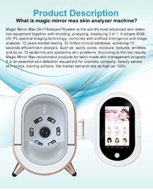 Vật liệu ABS Phân tích máy quét da 3D Magic Mirror với hệ thống Pad