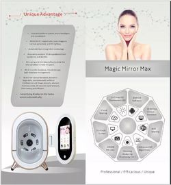 Máy phân tích máy quét da 3d 7200K Màu cho các vấn đề về da PL
