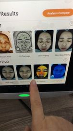 Máy phân tích da mặt di động Máy Uv Spectrum Magic Mirror