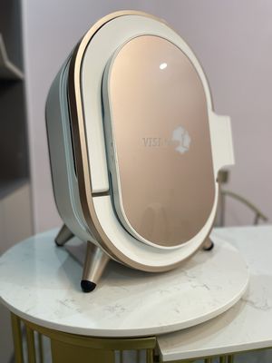 Đèn gỗ Máy phân tích da Magic Mirror thông minh với màn hình cảm ứng