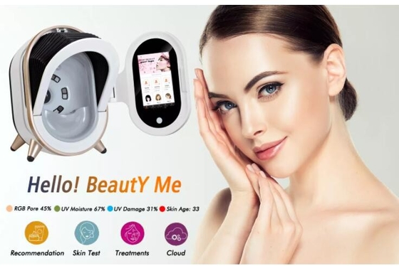 Máy quét khuôn mặt Thiết bị phân tích khuôn mặt Camera 7200K 8800 lux